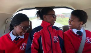 Students in South Africa.